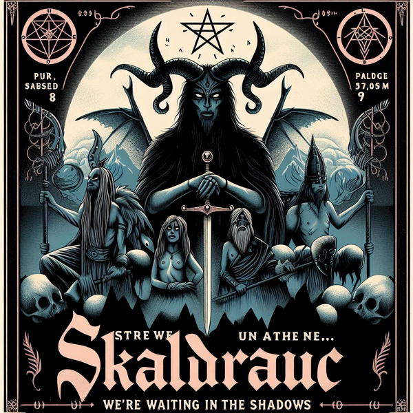 Skaldrauc - We're waiting in the shadows - Album Recording Completed